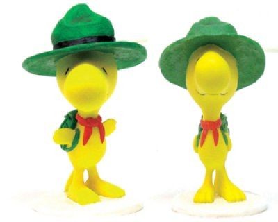 Woodstock Garden Statue - Green Hat (Sold Individually)