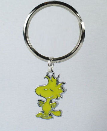 Woodstock Silver Plated Key Chain With Holographic Accents