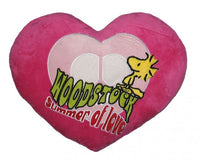 Woodstock Plush Heart Pillow - Summer Of Love