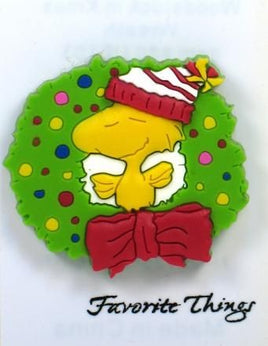 Woodstock Wreath Pvc Pin
