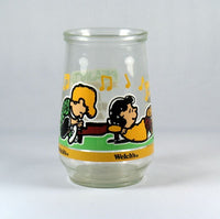 Welch's Jelly Glass: Schroeder And Lucy At Piano
