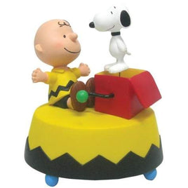Charlie Brown And Snoopy In-The-Box Figurine
