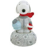Snoopy Astronaut on the Moon Salt and Pepper Shakers