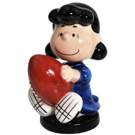 Lucy Football Ceramic Bobblehead