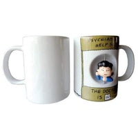 Peanuts Spinner Mug - Lucy's Psych Booth