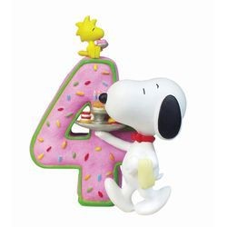 Snoopy Birthday Figurine #4