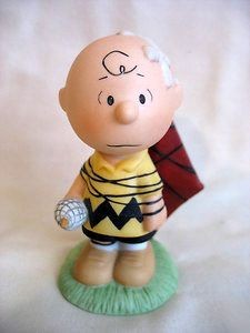 Charlie Brown And Kite Figurine