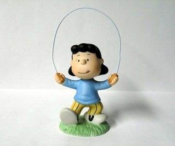 Lucy Jumping Rope Figurine - snoopn4pnuts.com