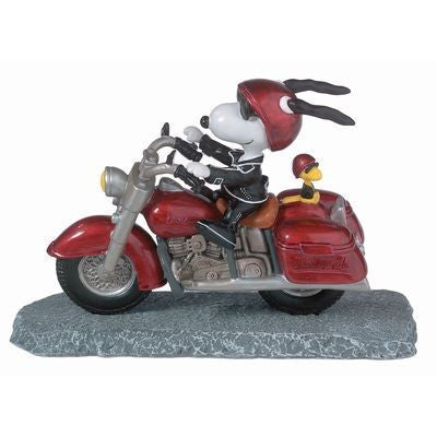 Joe Cool on Motorcycle Figurine