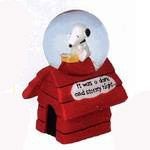 World's Greatest Author Water Globe - Dark And Stormy Night