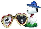 Snoopy Beaglescout Hinged Heart Picture Frame