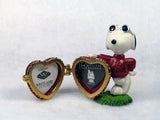 Snoopy Joe Cool Hinged Heart Picture Frame