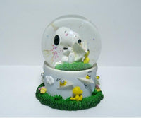 Snoopy Paper Airplanes Water Globe