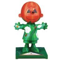 Charlie Brown Around Town Figurine - Pumpkin Head Charlie Brown