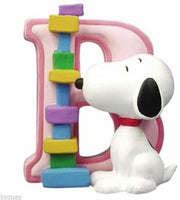 Snoopy Westland Die-Cut Letter Figurine - 
