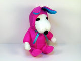 Snoopy Easter Bunny Doll - Pink
