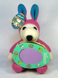 Snoopy Easter Bunny Plush Doll - Pink