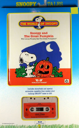 Worlds Of Wonder Snoopy Book And Tape Set - Snoopy And The Great Pumpkin