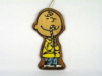 Peanuts Vintage Wood Christmas Ornament - Charlie Brown