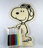 Peanuts Gang Wooden Doll Craft Kit - Snoopy Flying Ace