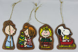 Peanuts Gang Wood Christmas Ornament Set