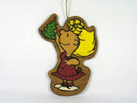 Peanuts Vintage Wood Christmas Ornament - Sally