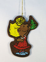 Wooden Ornament - Sally