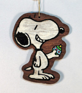 Wooden Ornament - Snoopy's Ornament (Near Mint)