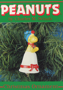 1987 Woodstock Christmas Bell Ornament