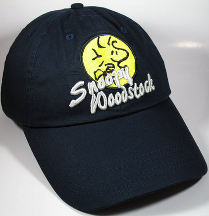 Snoopy and Woodstock Embroidered Ball Cap - snoopn4pnuts.com
