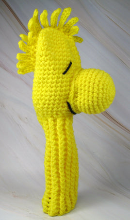 Peanuts Hand - Crocheted Bottle Cover - Woodstock (Exceptional Craftsmanship!) - snoopn4pnuts.com