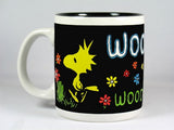 Personalized Black Mug - Woodstock