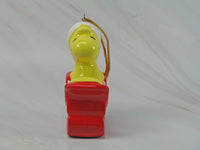 1979 Woodstock On Sleigh Christmas Ornament - snoopn4pnuts.com