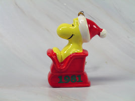 1981 Woodstock Christmas Ornament - NOEL - snoopn4pnuts.com
