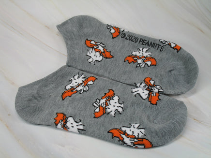 Woodstock Matching No Show Halloween Socks - snoopn4pnuts.com