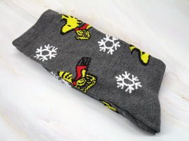 Woodstock Christmas Crew - Length Socks - snoopn4pnuts.com
