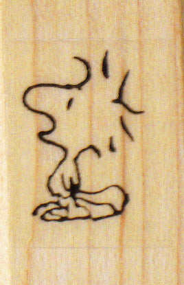 Woodstock Talking Rubber Stamp - (New Remounted) - snoopn4pnuts.com