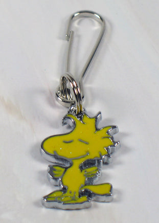 Woodstock Silver Plated Zipper Pull With Holographic Accents - snoopn4pnuts.com