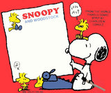 Snoopy Large Wood Write-On Board