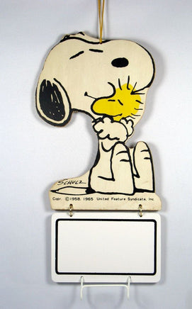 Snoopy Wood 'N Wipe - Off Memo Board - snoopn4pnuts.com