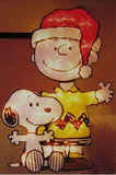 Charlie Brown and Snoopy Pre-Lit Indoor/Outdoor Window Decor