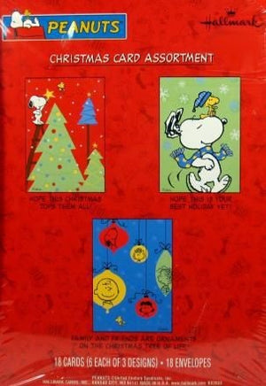 Peanuts Gang Christmas Card Assortment