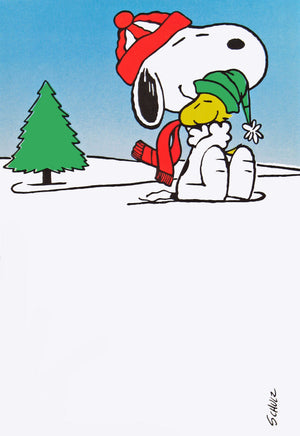 Snoopy Christmas Card Assortment (*Open Box) - snoopn4pnuts.com