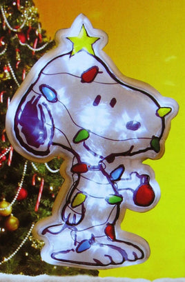 Snoopy Pre-Lit Christmas Indoor/Outdoor Window Decor