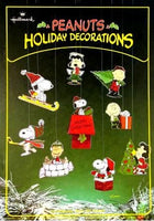 Peanuts Gang Press-Out Christmas Decorations