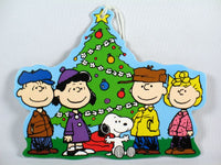 Peanuts Gang Christmas Gift Tag