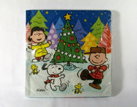 Peanuts Gang Christmas Party Dinner Napkins