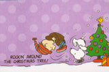 Peanuts Christmas Sticky Notes Pad - Rockin' Around The Tree