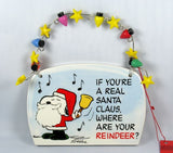 Dept. 56 Christmas Wall Plaque - Snoopy