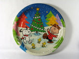 Peanuts Gang Christmas Party Luncheon / Dessert Plates